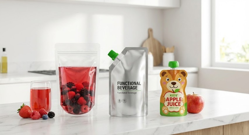 Liquid Beverage Packaging Pouches – Yin Long Food Packaging Manufacturer
